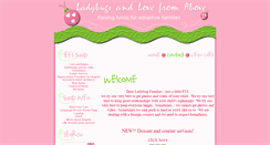 Desktop Screenshot of ladybugsnlove.com